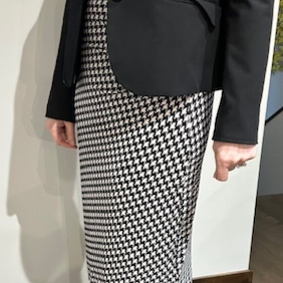 Ralph Lauren black and white checkered dress. Small - Picture 8 of 12